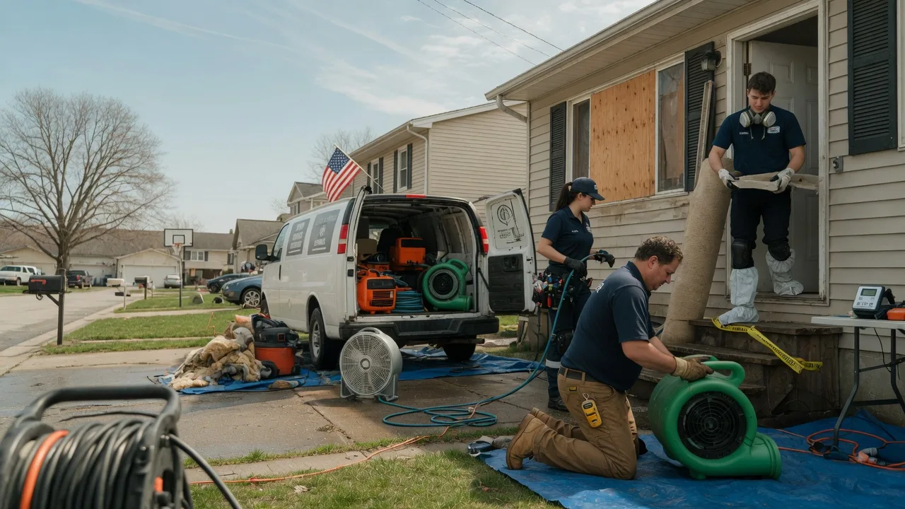 Water Damage Restoration in Conway Springs, KS near me
